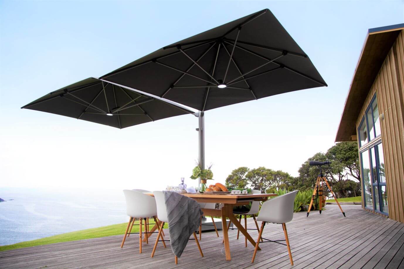 Project Shade Cantilever Umbrellas